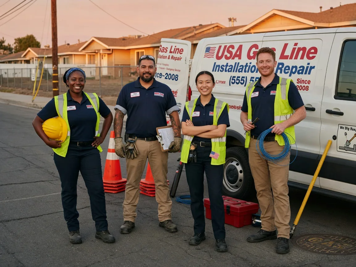 Gas Line Installation company in Cory, IN